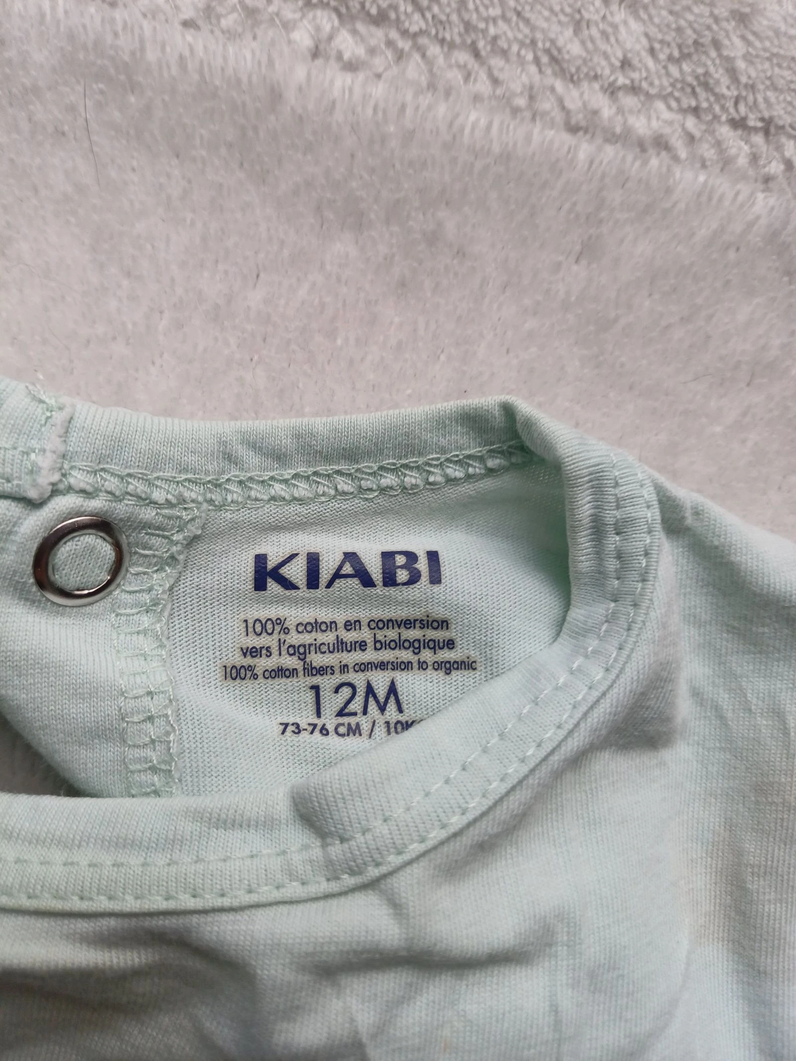 Pijama turquesa 12 meses – photo 2